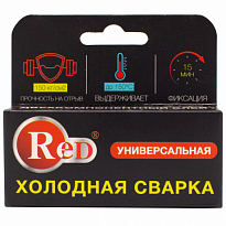  RED R6603 Клей холодная сварка двухкомпонентный универсальный 20г /48